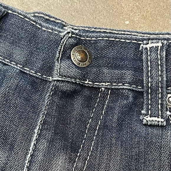 VTG Southpole Shorts Blue Denim Jorts Baggy Skater Y2K - Picture 4 of 10